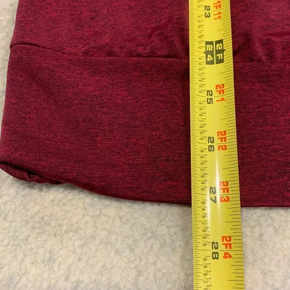 Maurices Deep Red Layered Blouse - Picture 5 of 8